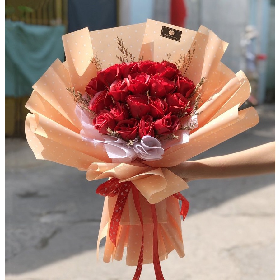 Hoa hồng sáp thơm cho lễ tình nhân, ngày valentine 14/2 và 8/3 - Hàng cao cấp loại 1 giá ưu đãi khi mua sỉ có xuất VAT