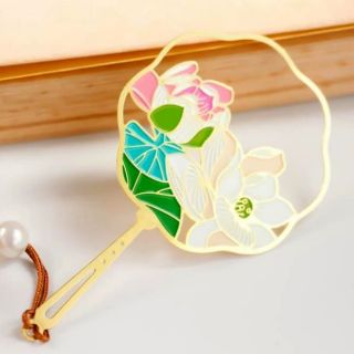 Bookmark hình quạt cổ trang