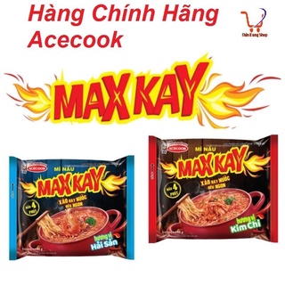 Mì Maxkay Acecook các vị hải sản/kim chi
