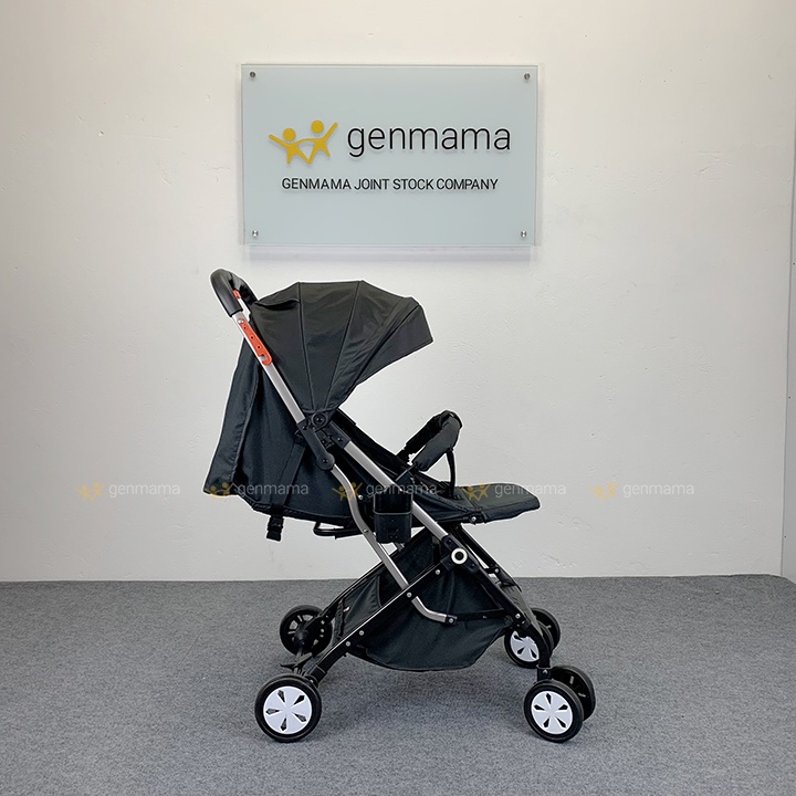 Xe đẩy trẻ em gấp gọn,Xe đẩy cho bé du lịch,picnic,dã ngoại,Xe đẩy cao cấp nhiều tư thế gấp gọn GENMAMA