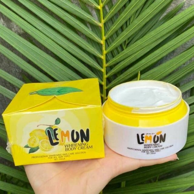 [ CHÍNH HÃNG ] Kem Body Lemon Chanh Kích Trắng Da