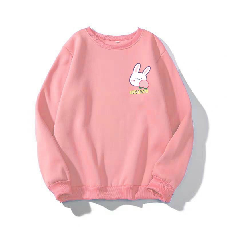 [FREESHIP_50K] Áo sweater nam nữ in hình Thỏ cực cute, chất nỉ dày dặn, hợp làm áo cặp William - DS121