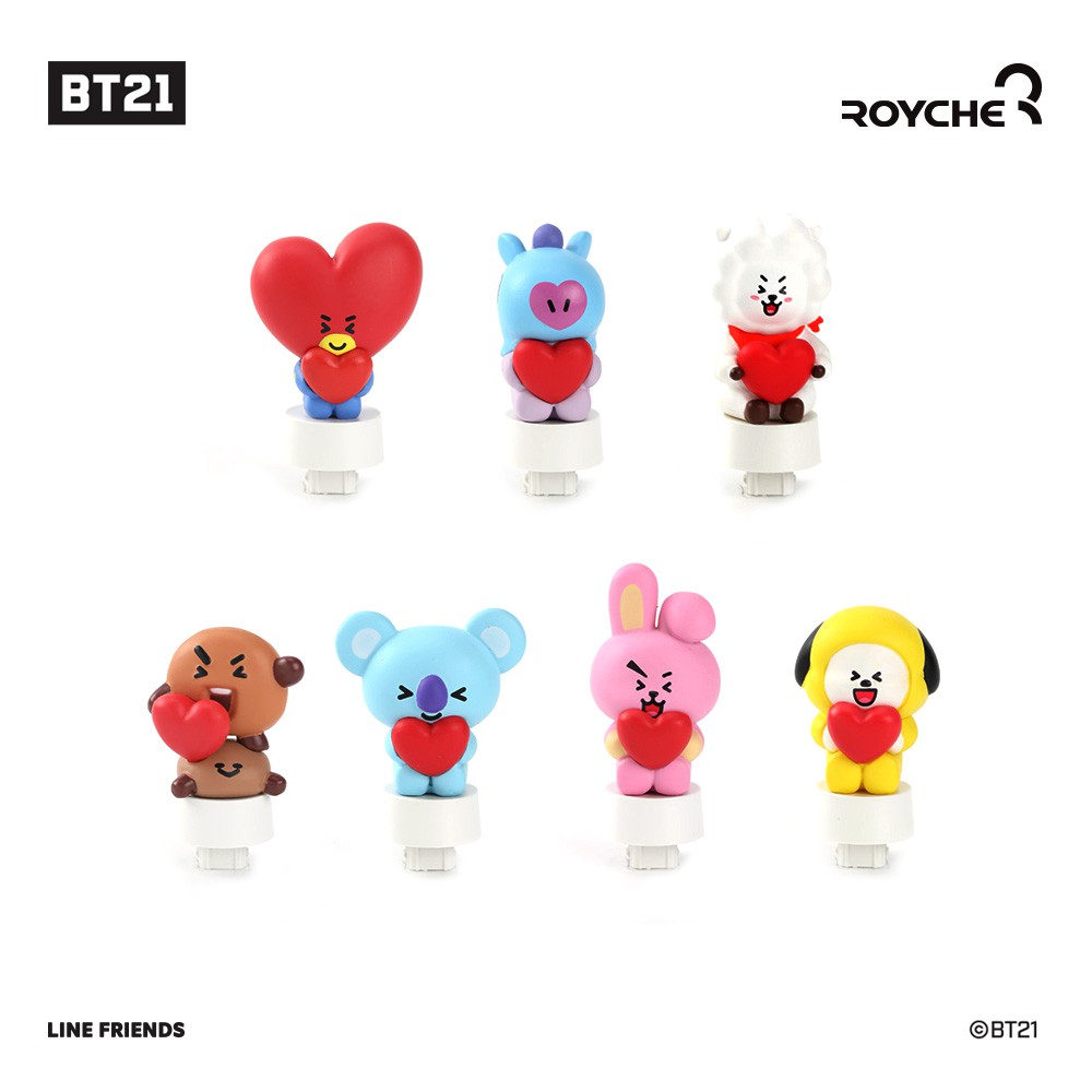 Phím Keycap Figure BT21 Baby gắn bàn phím cơ