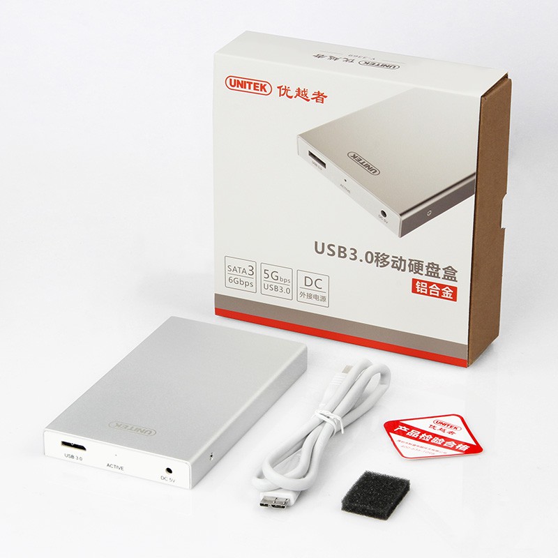 Hộp đựng Ổ cứng HDD Box 2.5&quot; SATA Unitek Y-3369SL