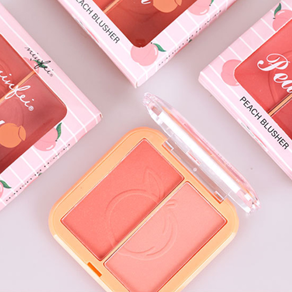 (Hàng Mới Về) Phấn Má Hồng Hai Màu Trang Điểm Tự Nhiên Không Thấm Nước | BigBuy360 - bigbuy360.vn