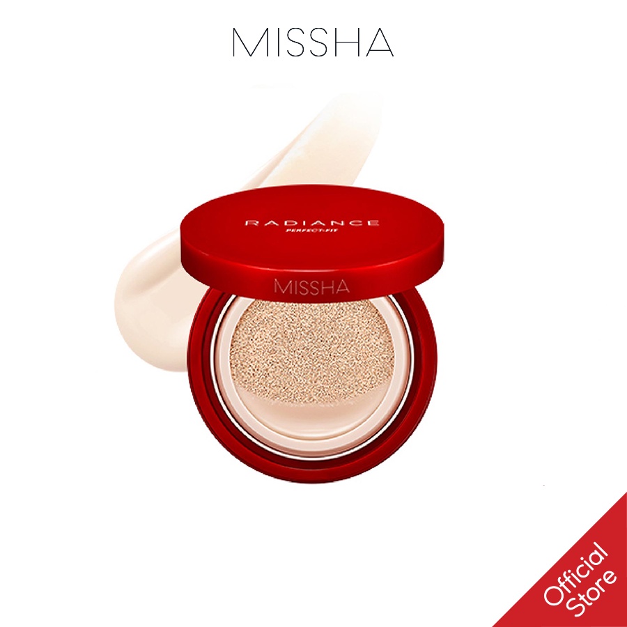 Phấn Nước Mỏng Nhẹ, Giữ Tone Tốt Missha Radiance Perfect Fit Cushion SPF50+ PA+++ 15g