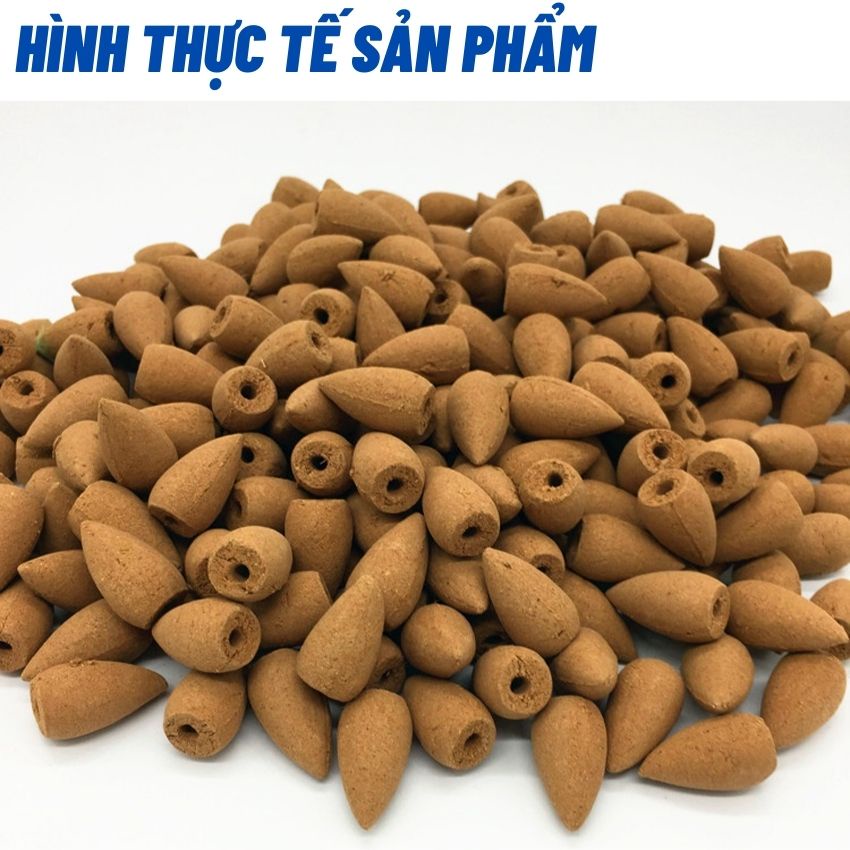 Nụ trầm hương BÚP SEN 40 nụ khói tỏa ngược dùng cho thác khói trầm hương