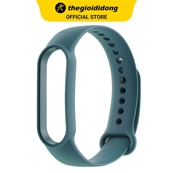 Dây nhựa TPU MVW cho Miband 5 Xanh M001-05-05