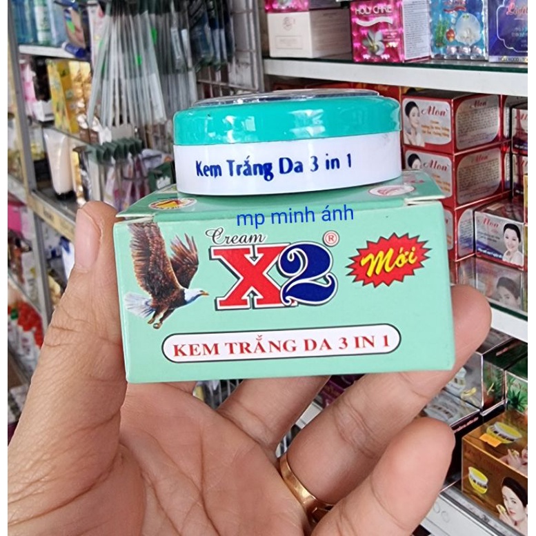 kem x2 trắng da 3 in 1 ,5gr { chính hãng cty }