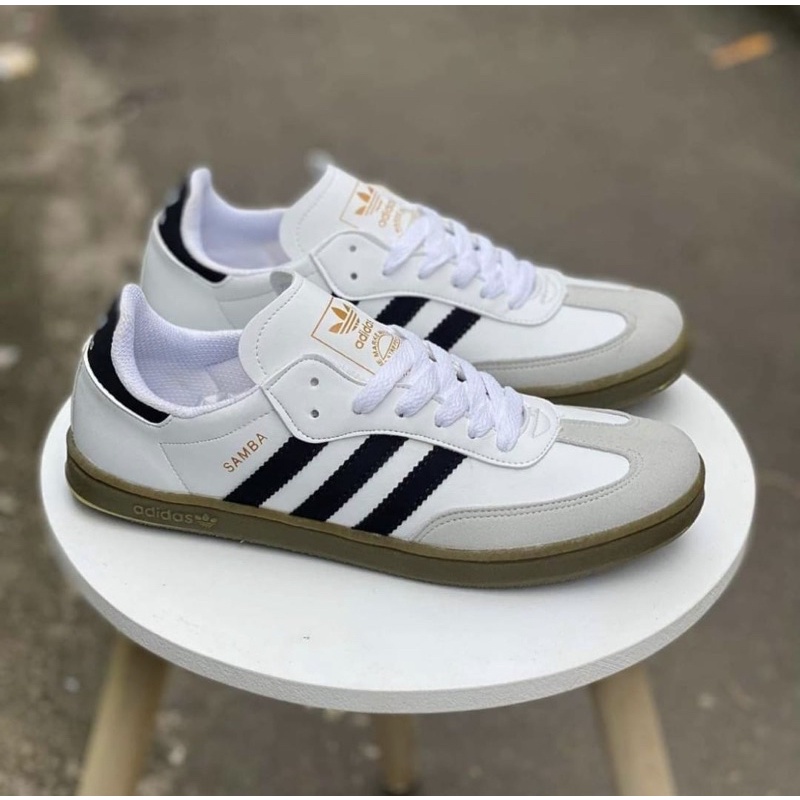 Giày Thể Thao Adidas samba Da Lộn Thời Trang Cho Nam