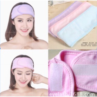 Khăn quấn tóc khi nối mi