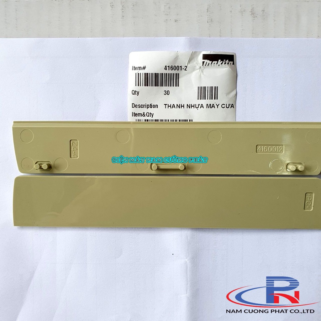 Nẹp nhựa bàn cữ máy cắt nhôm Makita LS1030N, LS1040 416001-2- Bộ 2 cái