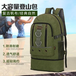 Balo vải canvas kích cỡ lớn thời trang cao cấp cho nam và nữ