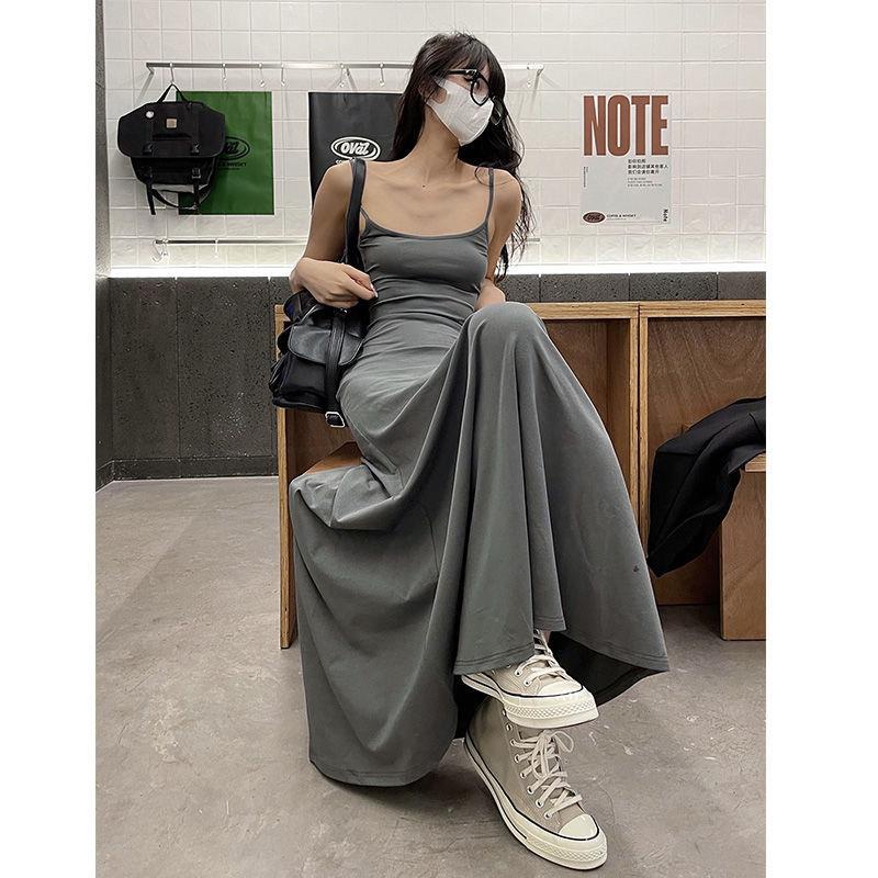 Đầm Hai Dây Dáng Ôm Gợi Cảm Thời Trang Mùa Hè 2022 Cho Bạn Gái