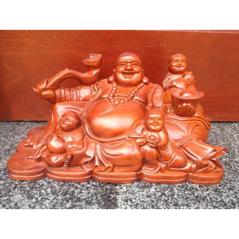 DI LẶC TAM TẶC GỖ HƯƠNG NGUYÊN KHỐI | Shopee Việt Nam