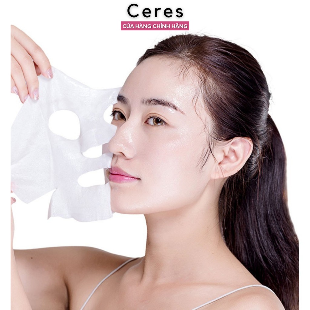 Mặt nạ giấy vitamin C mask dưỡng trắng da cấp ẩm chiết xuất cam bioaqua 25g | BigBuy360 - bigbuy360.vn