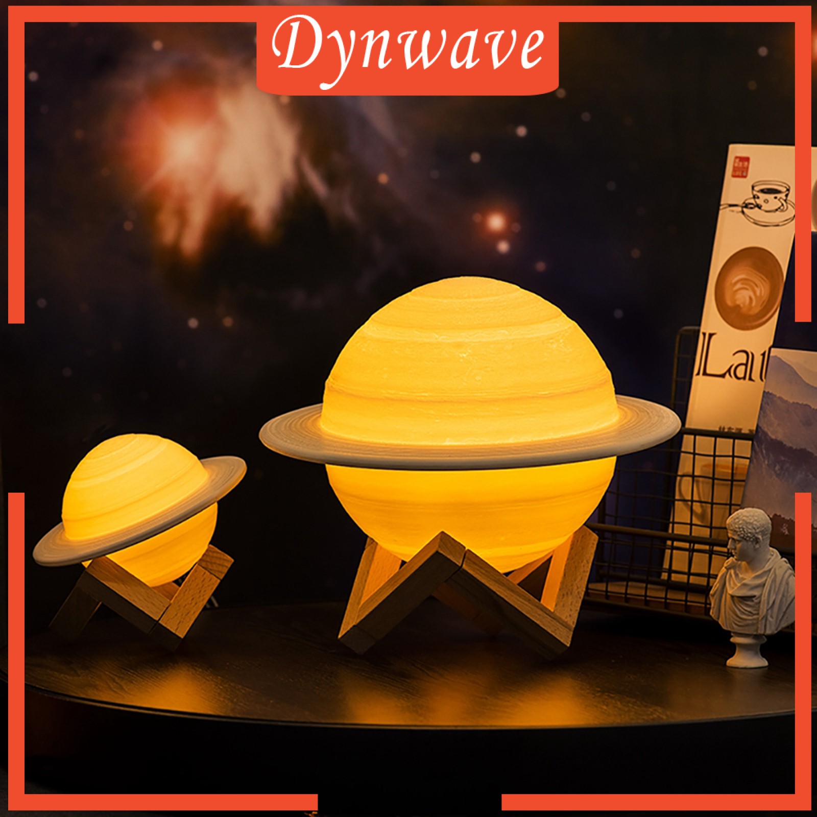 [DYNWAVE] SATURN LAMP TOUCH CONTROL &amp; REMOTE CONTROL SPACE BEDROOM NIGHT LIGHT GIFTS