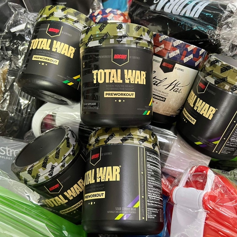 Giúp tăng sức mạnh, sức bền, pre workout, bổ sung trước khi tập total war - ảnh sản phẩm 4