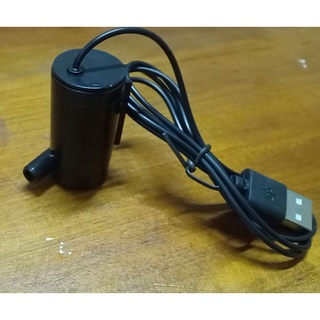 (CD USB) Máy bơm nước mini DC 3v-5v đen/trắng (bơm chìm) có đầu usb