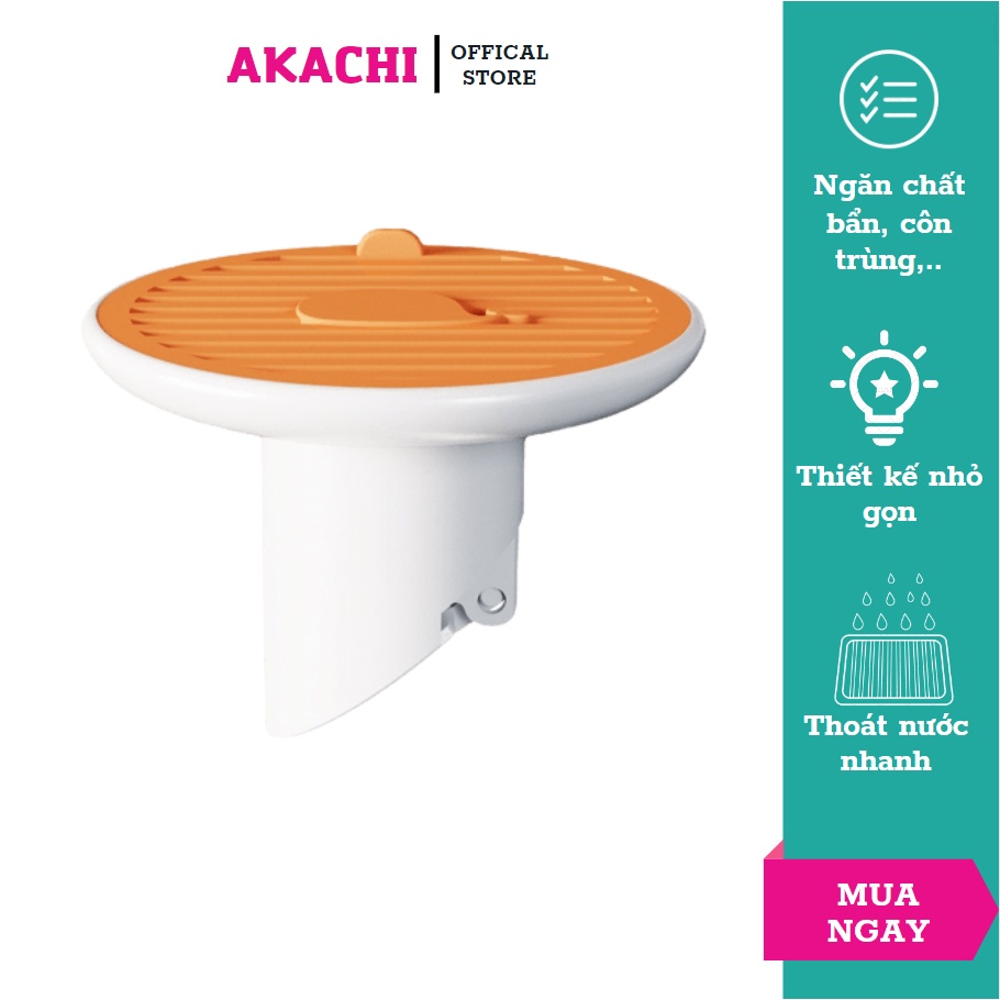 Bịt cống chặn mùi hôi cống bộ nắp phễu thoát sàn chống trào ngược khử mùi đường thoát nước