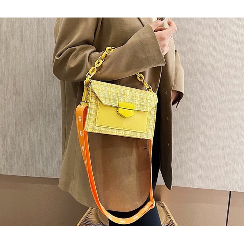 TÚI ĐEO CHÉO NỮ DA DẠ DÂY HOA CÚC BH 471 | BigBuy360 - bigbuy360.vn