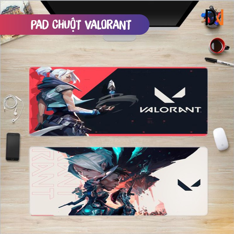 Pad Chuột - Lót Chuột Valorant  II size lớn 80x30cm