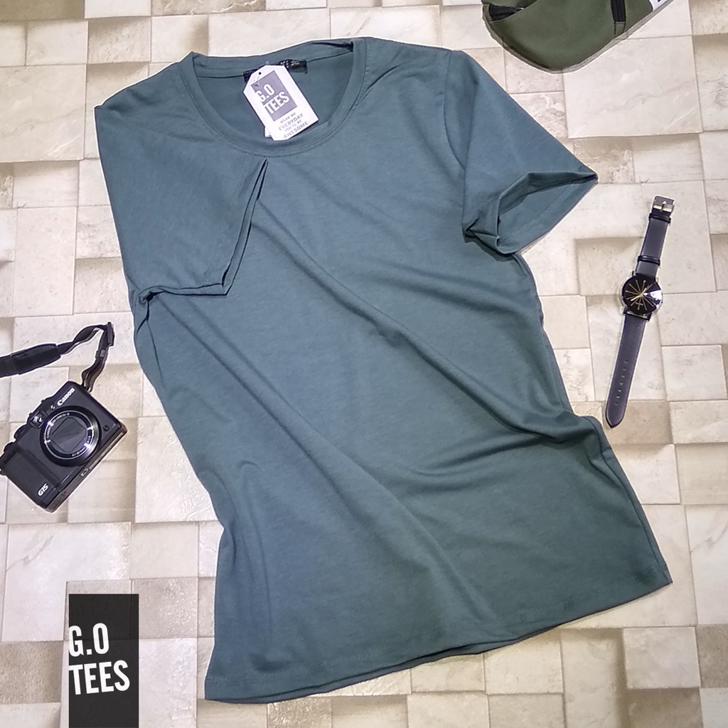 TOP 6 màu tươi mát cá tính Áo thun trơn cao cấp G.O TEES hot trend