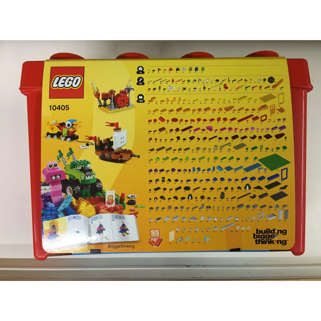 LEGO Classic 10405 Thùng Gạch Nhiệm Vụ Sao Hỏa (871 chi tiết - 1,566kg)