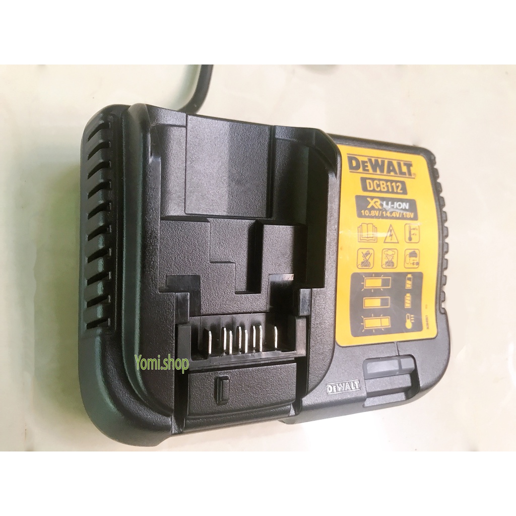 Sac Dewalt DCB112 hãng chưa sử dụng