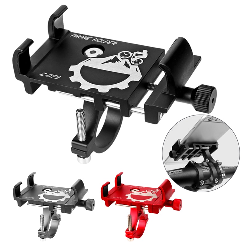 Người giữ máy điện thoại cho em Vũ hội máy đạp xe, tay cầm trên đỉnh núi Untoom Bicycle Phone Holder Universal Bike Motorcycle Handlebar Clip Stand Mount Cell Phone Holder Bracket for iPhone 11 Pro Max