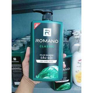 Dầu gội hương nước hoa Romano Classic 650g lịch lãm