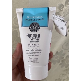 🔆Sữa rửa mặt con bò dưỡng trắng Beauty Buffet Scentio Milk Plus 100ml🔆