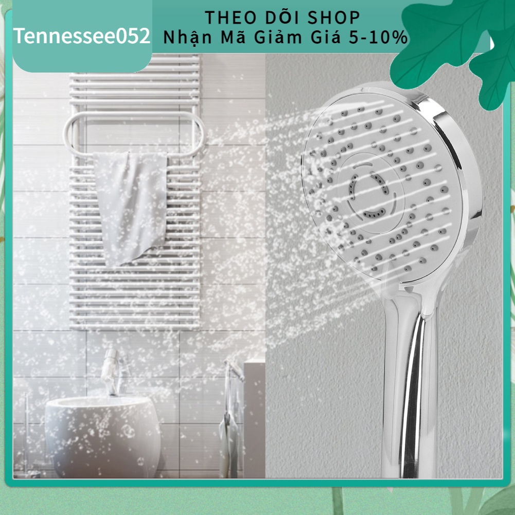 Hàng HOT Bộ vòi hoa sen cầm tay 5 chế độ có thể điều chỉnh Tiết kiệm nước G1 / 2【Tennessee052】