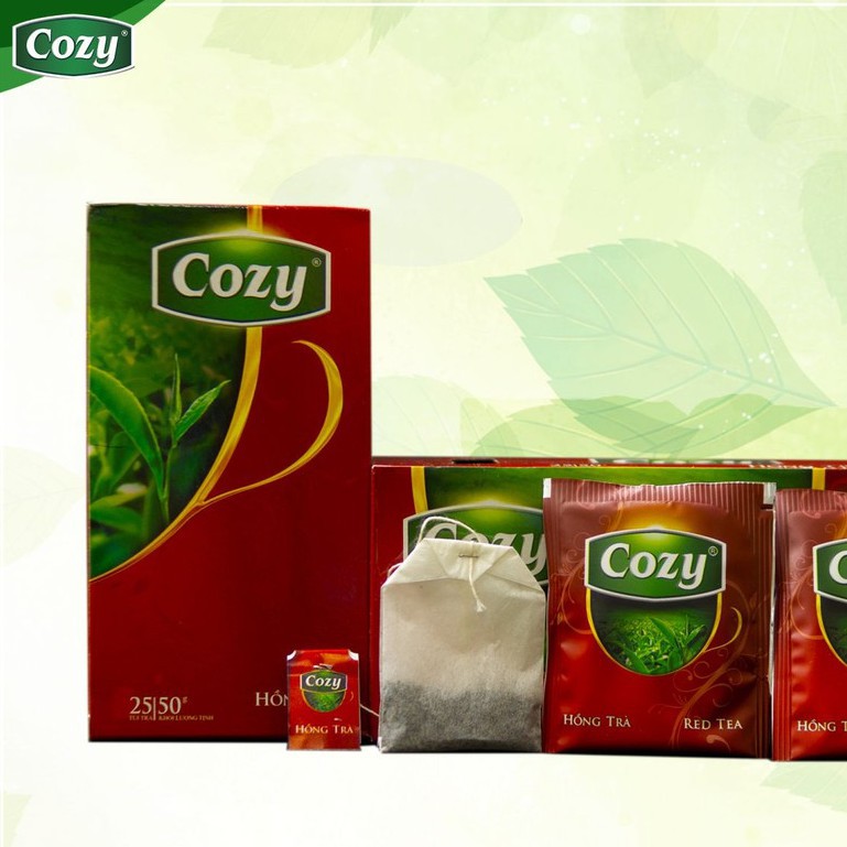 Hồng Trà Cozy (2g x 25 gói/hộp)
