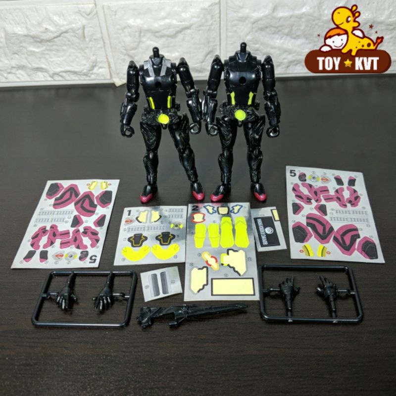 Set 2 Body Figure Sodo Kamen Rider Zero One Và Decal