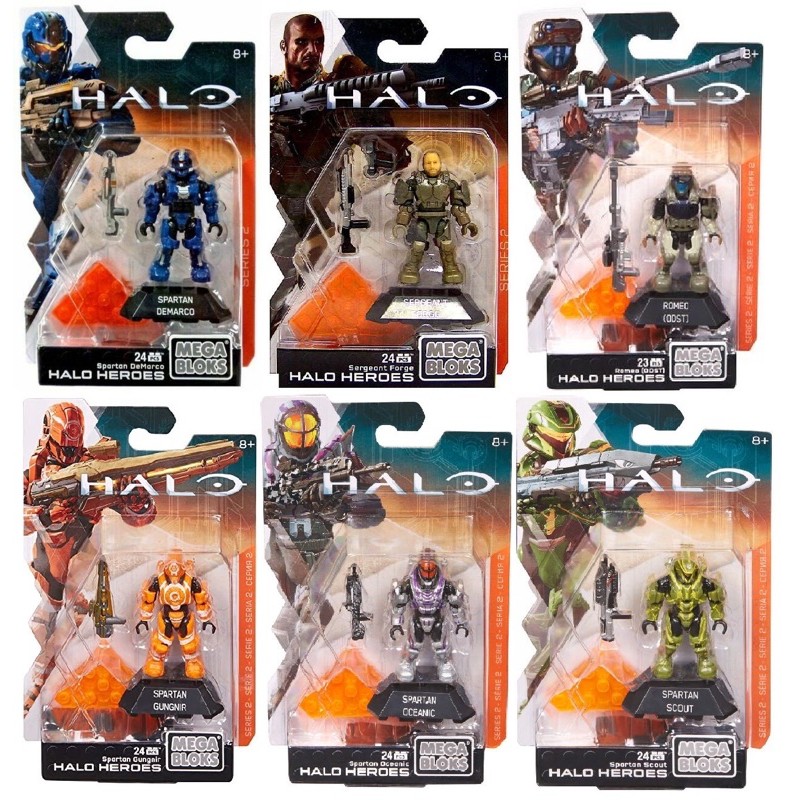 Bộ xếp hình nhân vật Mega Bloks Halo Series mùa 2