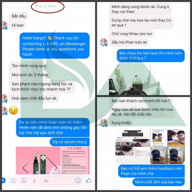 Serum xịt tóc LA GIRL | BigBuy360 - bigbuy360.vn