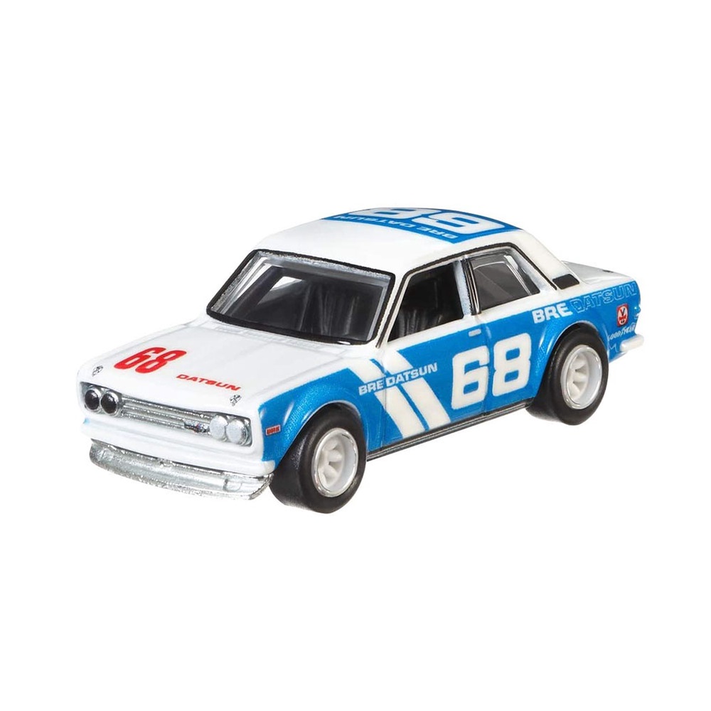 Xe mô hình Hot Wheels Team Transport '71 Datsun 510 Fleet Flyer  Premium