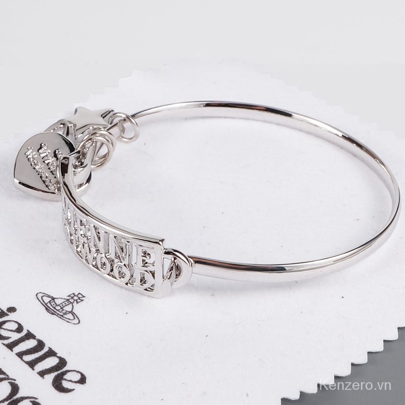 Vòng đeo tay khắc chữ thời trang Westwood