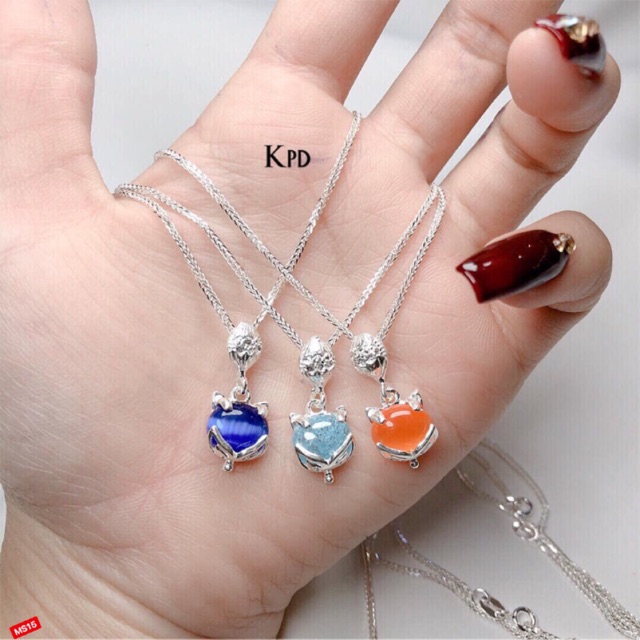 💥💥DÂY CHUYỀN NỮ HỒ LY BẠC TA