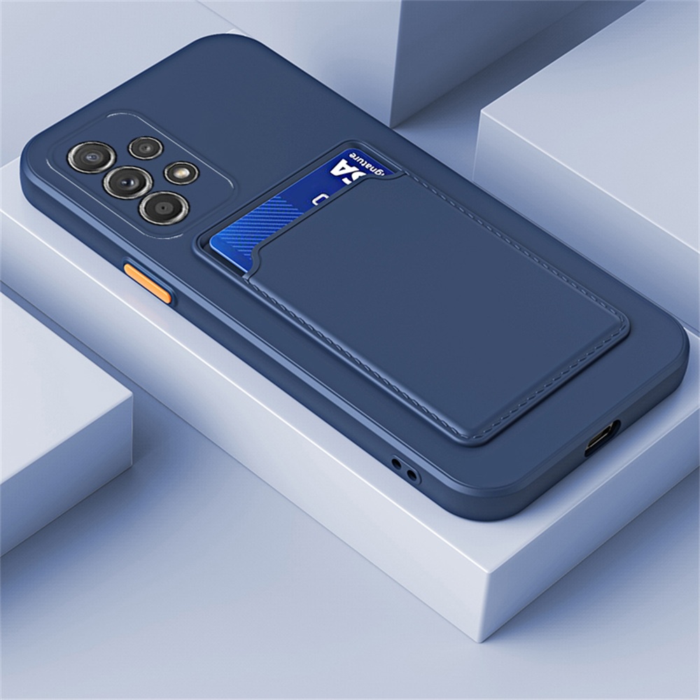 Ốp Điện Thoại Silicon Mềm Chống Sốc Có Ngăn Đựng Thẻ Cho Samsung Galaxy A135F A23 A13 A32 A52S A52 4G 5G