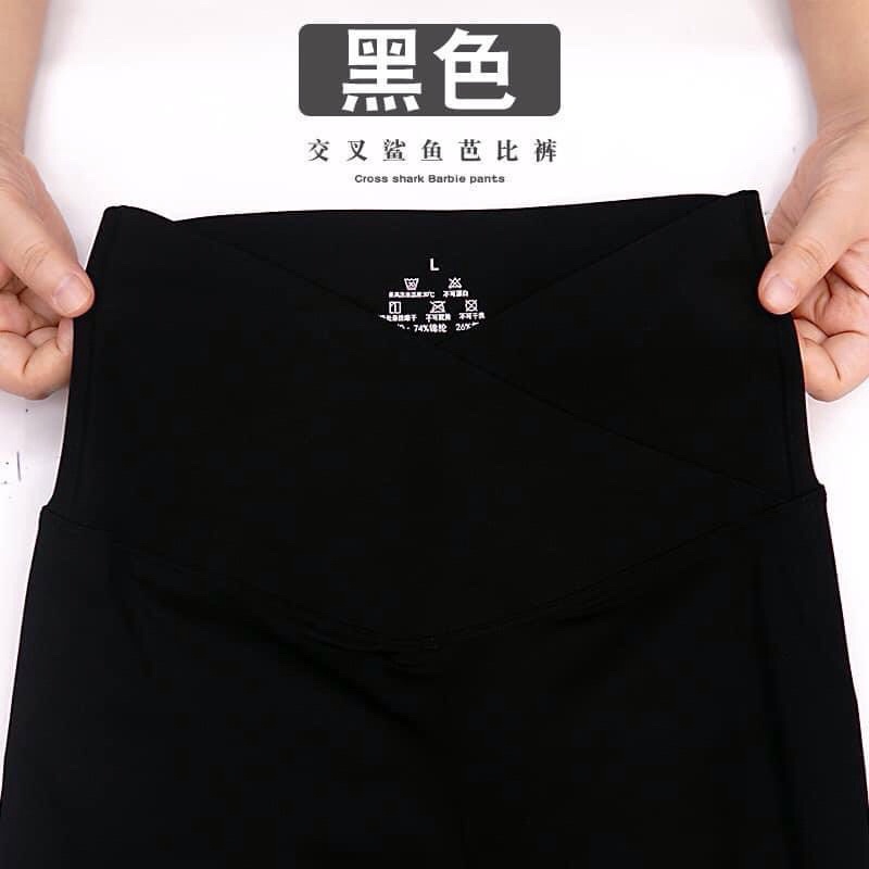Quần Legging  Cạp chéo,  Nâng mông nịt bụng, mặc lên chân dài miên man nha các chị em