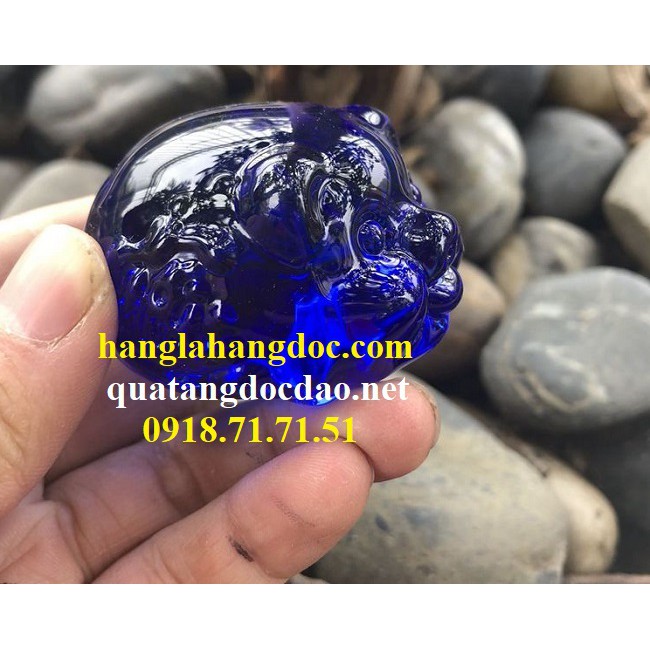 Tượng heo pha lê , phong thủy tích lũy của cải & ấm no hạnh phúc