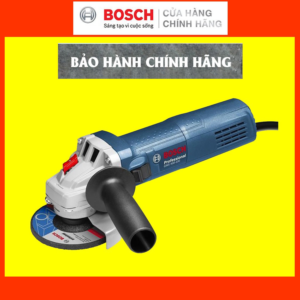 [CHÍNH HÃNG] Máy Mài Góc Bosch GWS 900-100 (Hộp Giấy) Giá Đại Lý Cấp 1, Bảo Hành Tại TTBH Toàn Quốc