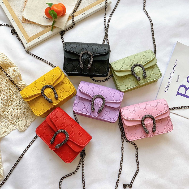 Túi Đeo Chéo Da Pu Thời Trang Cho Bé Gái