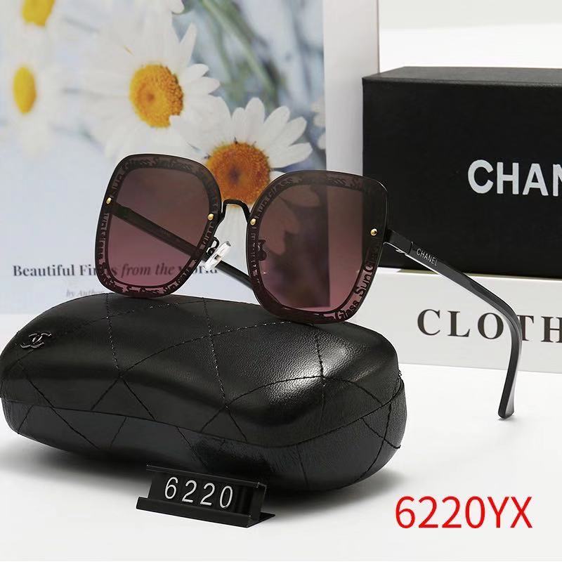 Chanel_ Kính râm 2021 Thời trang Hàn Quốc mới Kính râm phân cực nam và nữ Cặp đôi hợp thời trang Du lịch ngoài trời Kính râm lái xe thời trang Ngôi sao đường phố Chụp ảnh Wild Anti-UV Kính râm