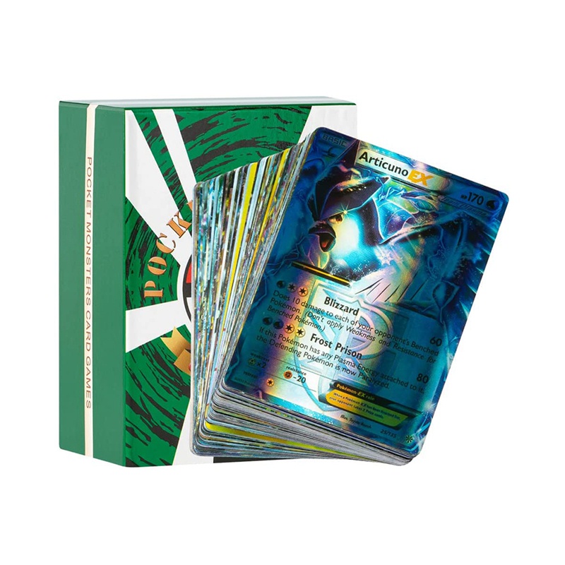 Set 100 Tấm Thẻ Bài POKEMON TCG