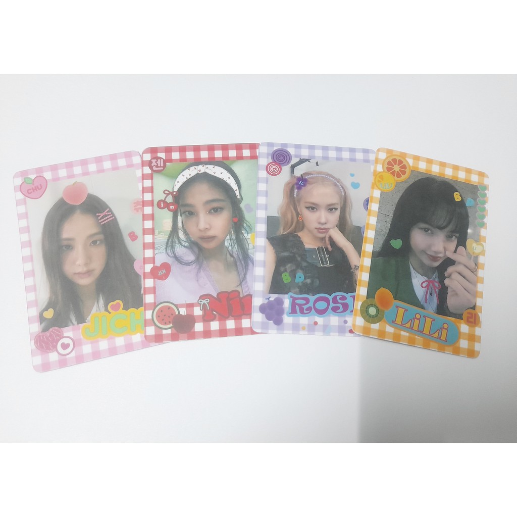 Bộ ảnh photocard fanmade BLACKPINK YGBOX Spring Edition E05