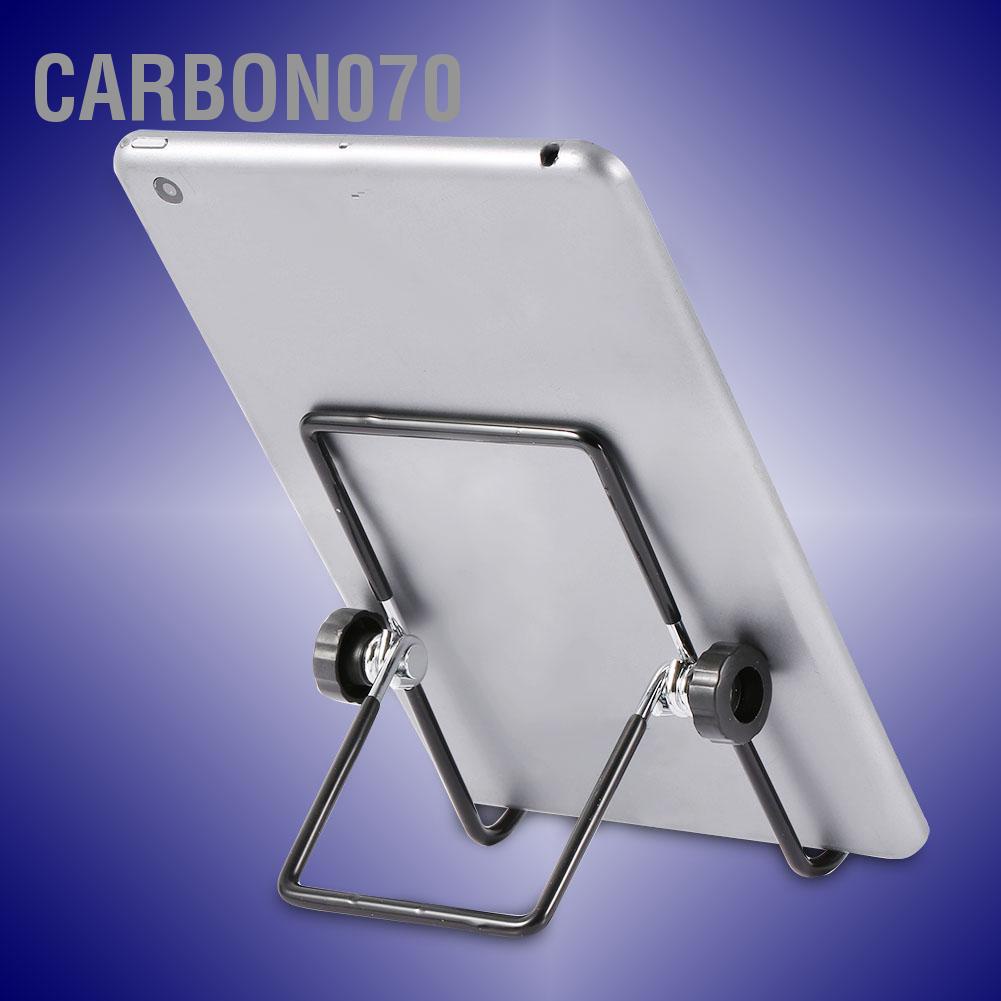 Carbon070 Multi-angle Adjustable Portable Foldable Metal Non-slip Stand Holder for iPad Tablet