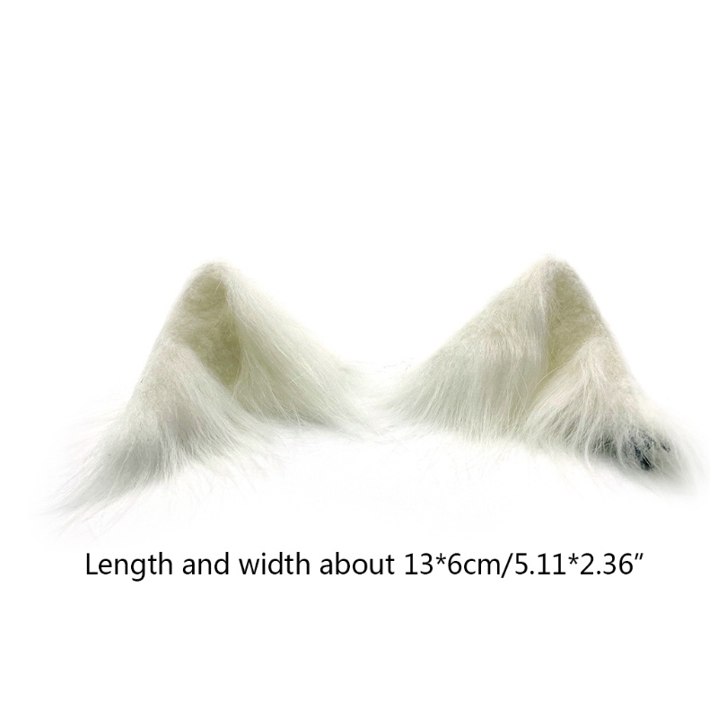 Kẹp Tóc Hình Tai Mèo Bằng Lông Nhung Dễ Thương Xinh Xắn